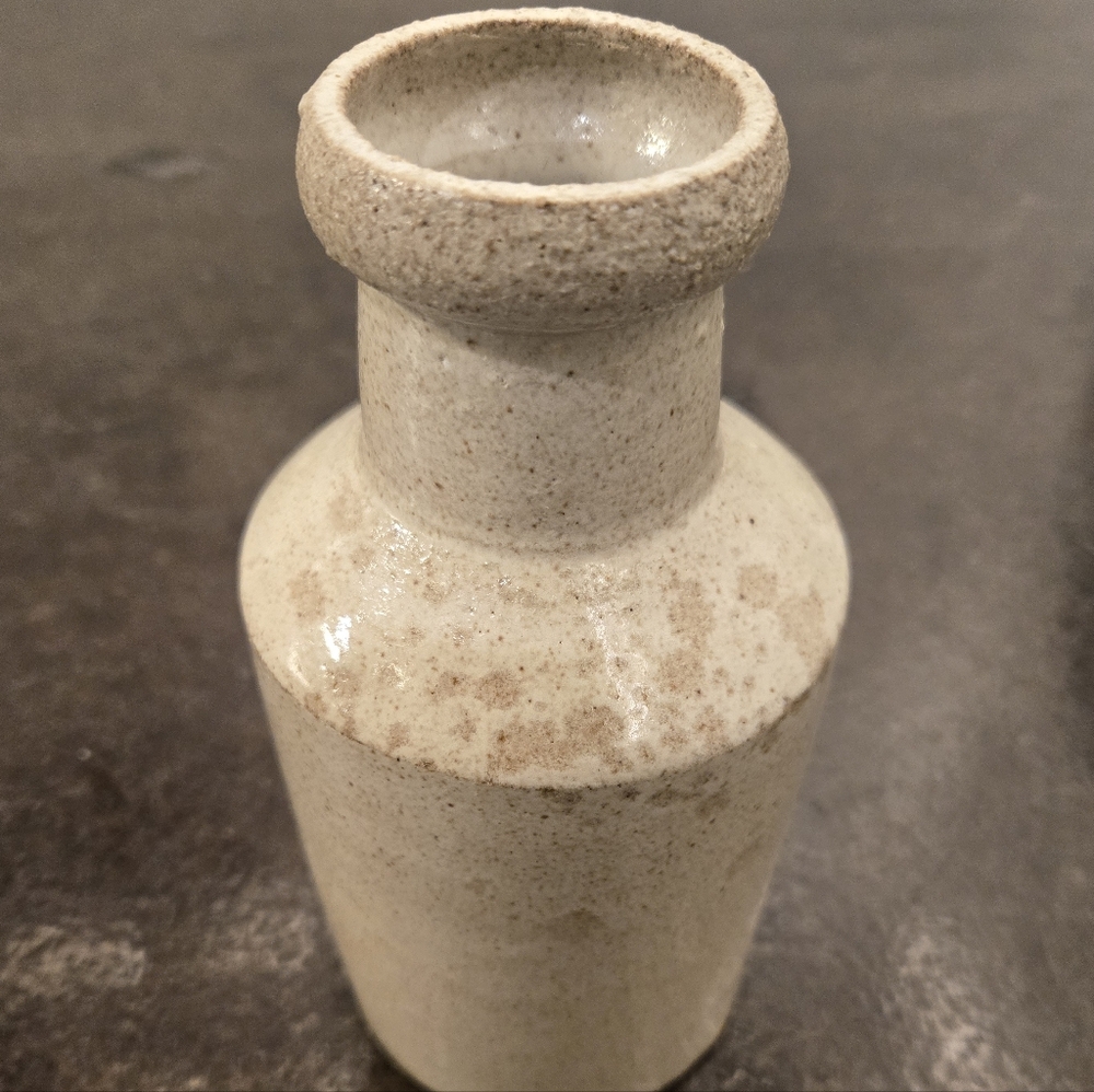 LS LazySusan Brand Pottery Stoneware Small Ceramic Vase